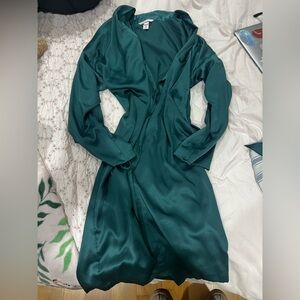 Victoria's Secret Emerald Robe